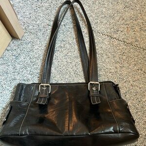 Gianni Bernini leather handbag